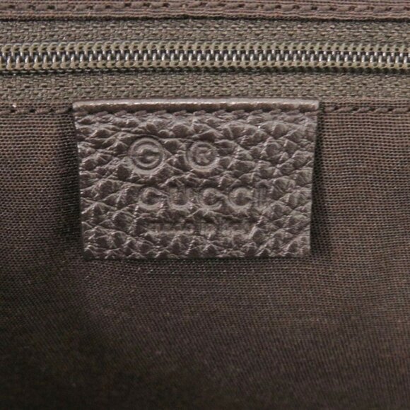 GUCCI Brown Canvas Tote Bag - Picture 9 of 9